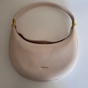 Songmont Luna Bag Leather Purse in Ivory - no long strap or lock